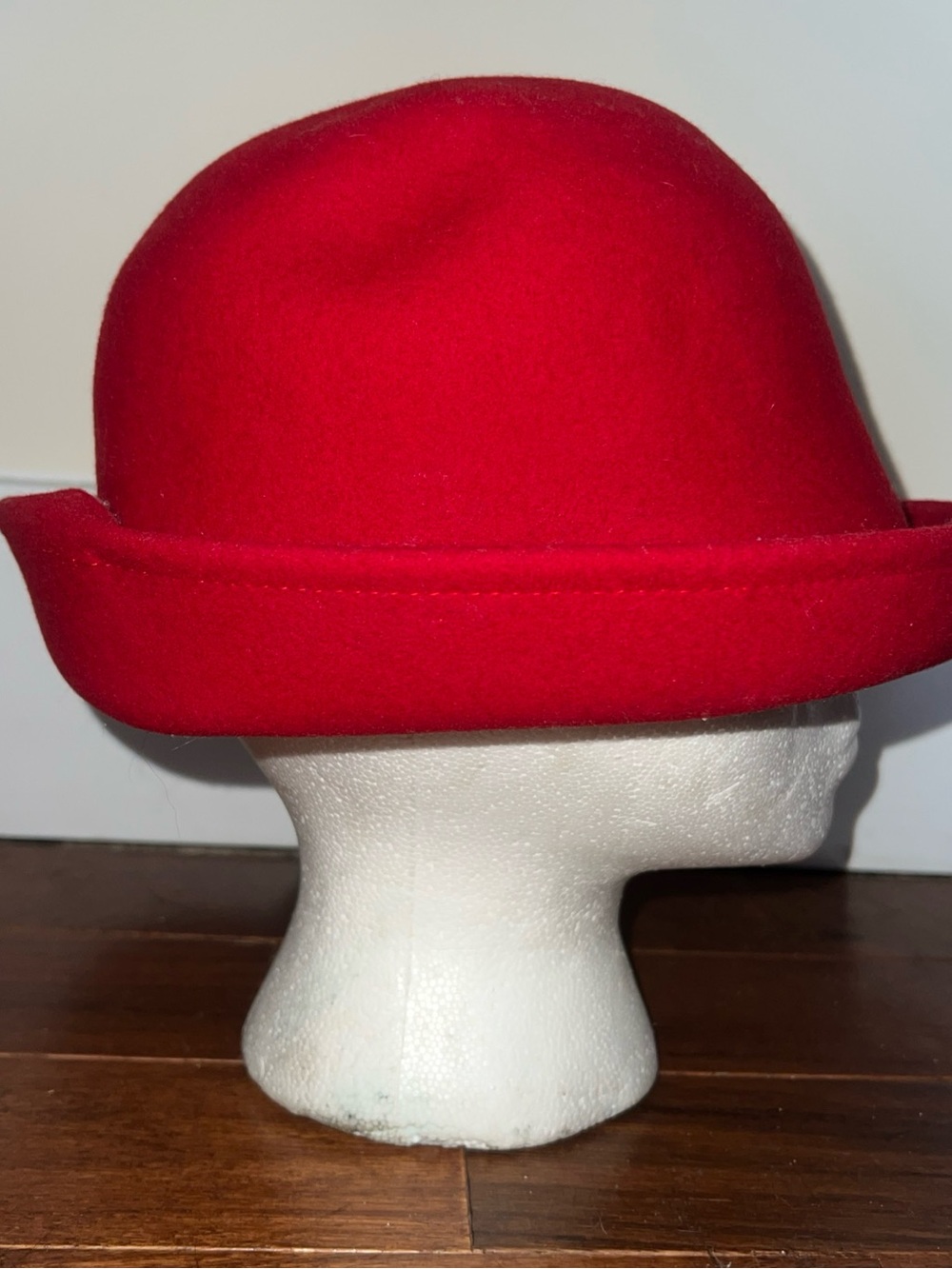Vintage Red Bollman Hat - Picture 2 of 5